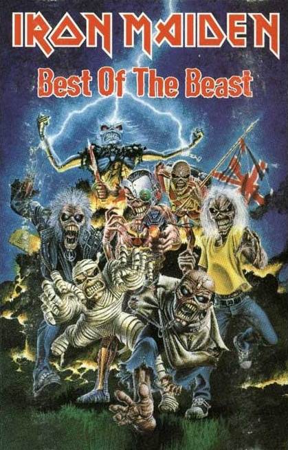 Best of the Beast by Iron Maiden (Compilation; Castle; 128-4