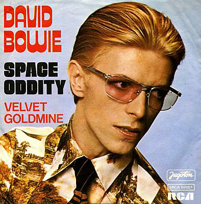 Space Oddity / Velvet Goldmine by David Bowie (Single; Jugoton