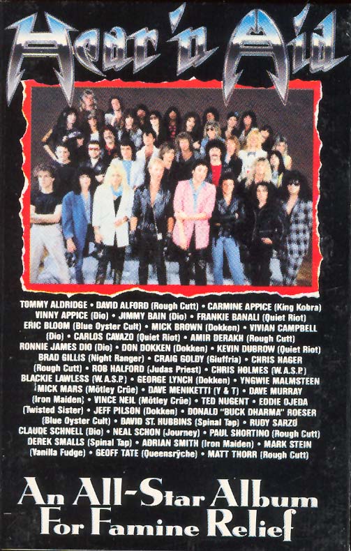 Hear 'n Aid by Hear 'n Aid (Album; Mercury; 826 044-4): Reviews