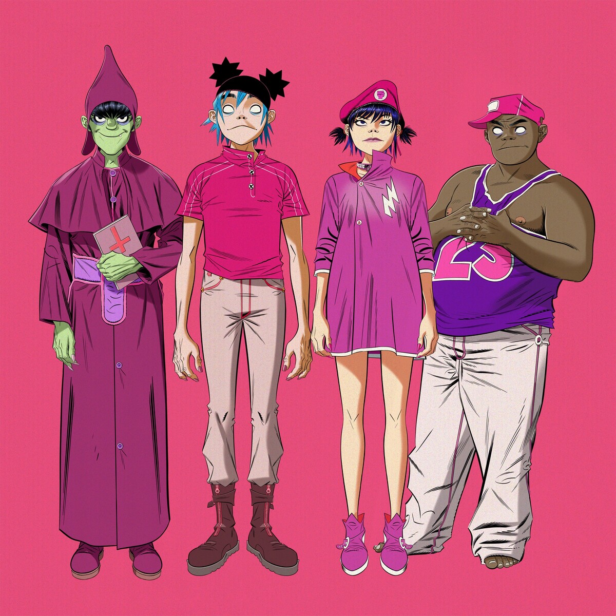 Gorillaz Albums: songs, discography, biography, and listening 