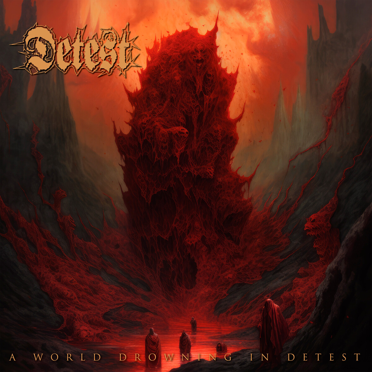 A World Drowning in Detest by Detest (Album, Death Metal): Reviews ...