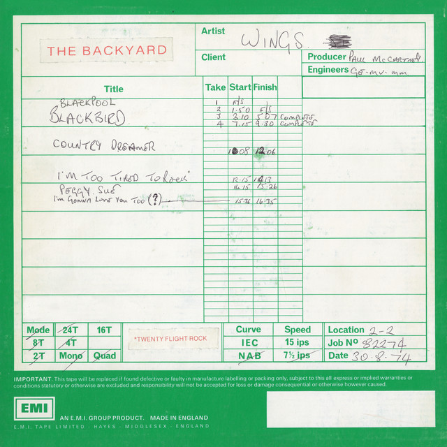One Hand Clapping (The Backyard) by Paul McCartney & Wings