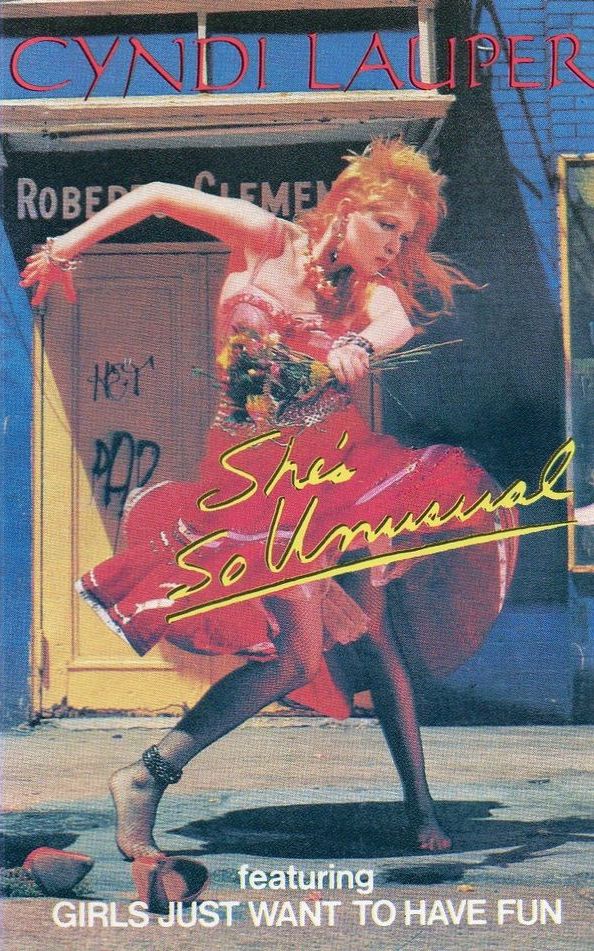 She's So Unusual by Cyndi Lauper (Album; Portrait; 40-25792