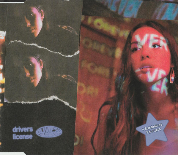 Drivers License by Olivia Rodrigo (Single; Geffen; 0602435848211