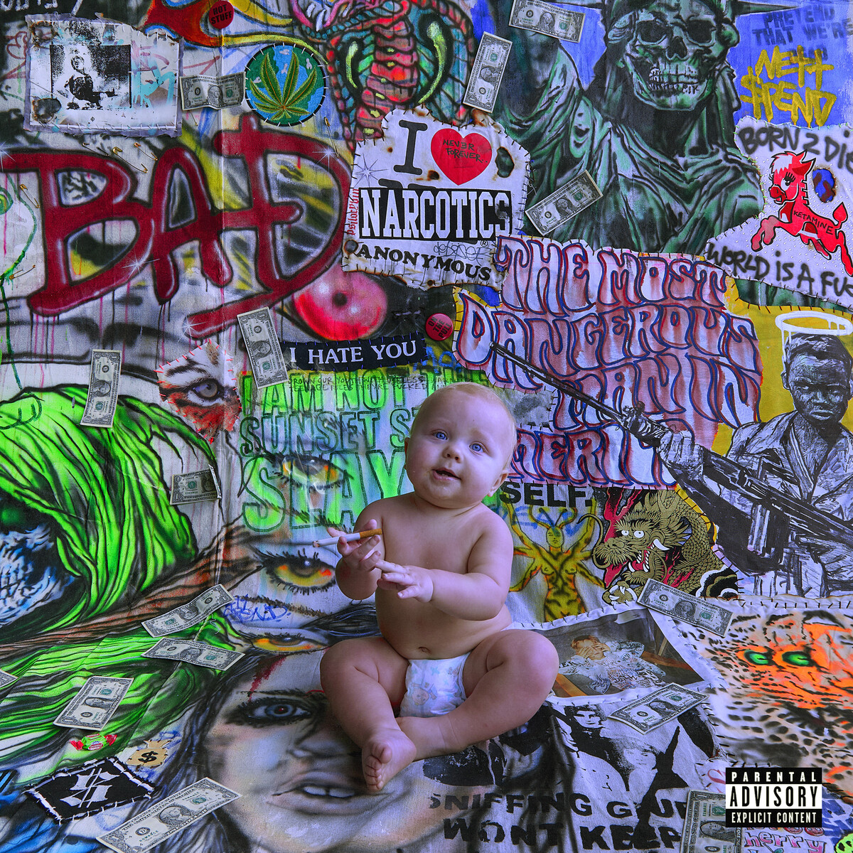 Bad Ass F*cking Kid by Nettspend (Mixtape, Trap): Reviews, Ratings