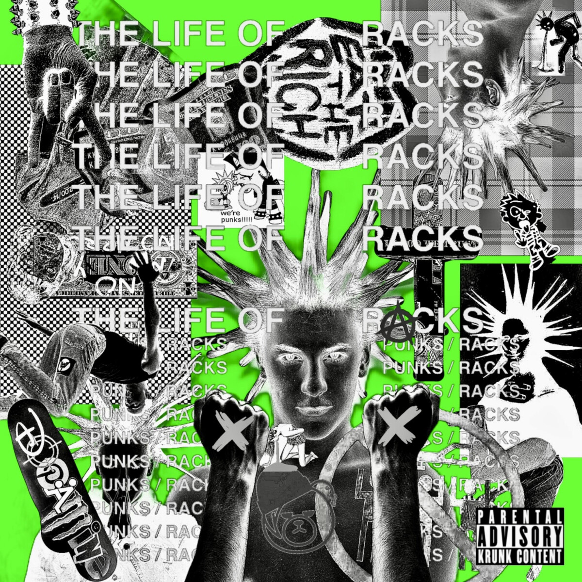 The Life of Racks by Punk Racks (EP, Rage): Reviews, Ratings, Credits ...