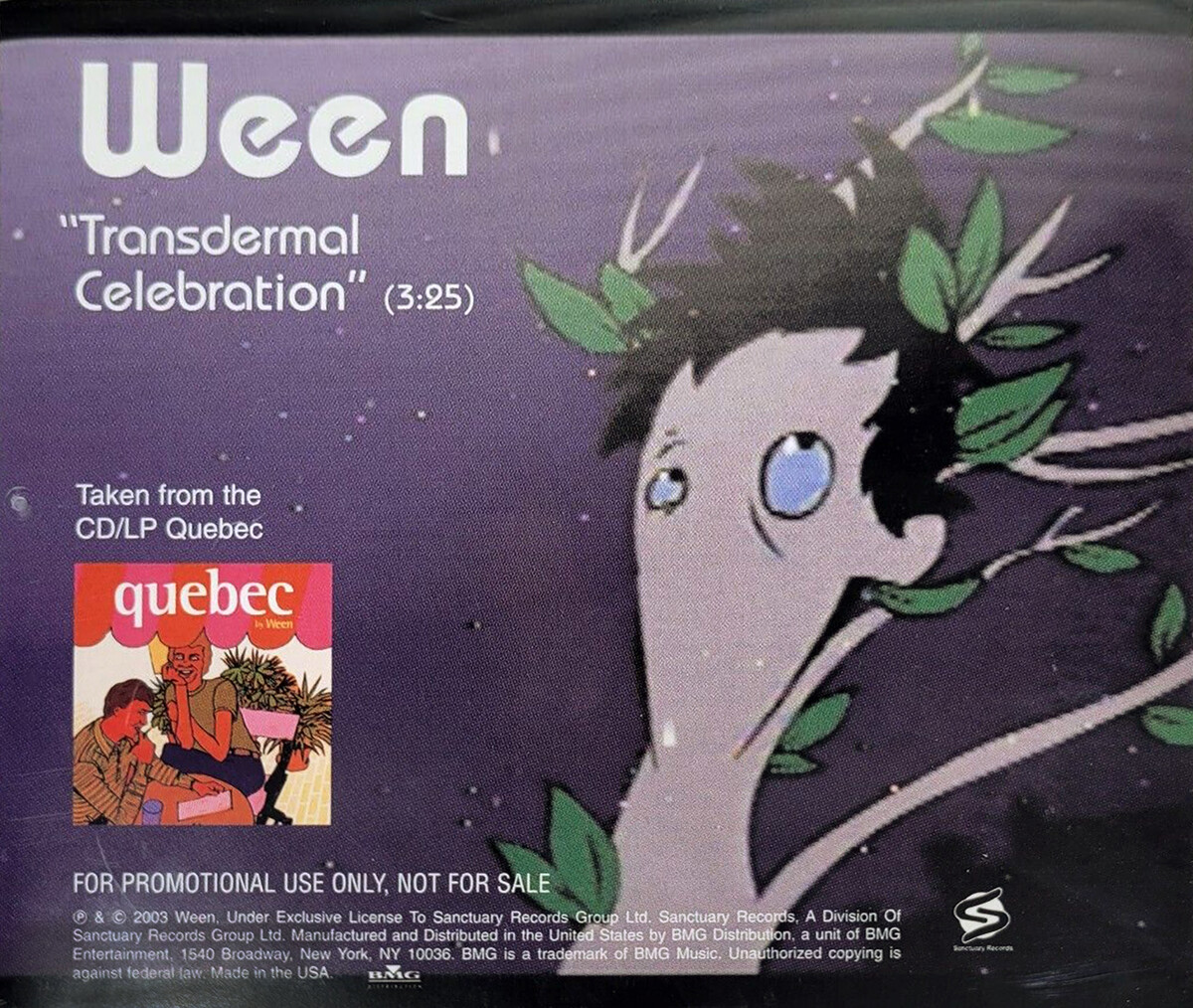 Transdermal Celebration by Ween (Single, Alternative Rock 