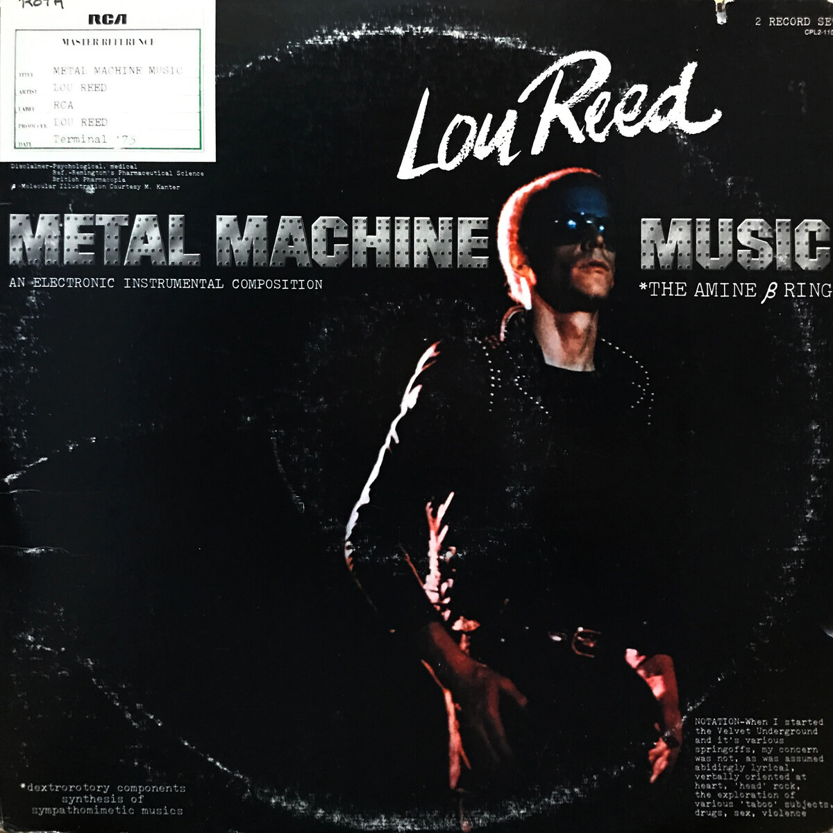 Metal Machine Music: The Amine β Ring by Lou Reed (Album, Noise 