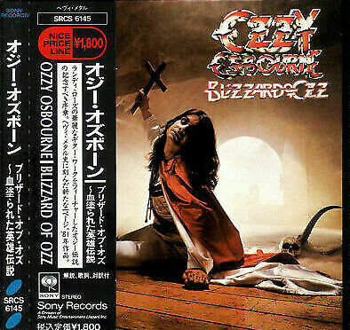 Blizzard of Ozz by Ozzy Osbourne (Album; Epic/Sony; SRCS-6145