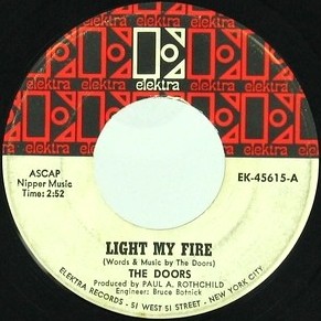 Light My Fire / The Crystal Ship by The Doors (Single, Psychedelic