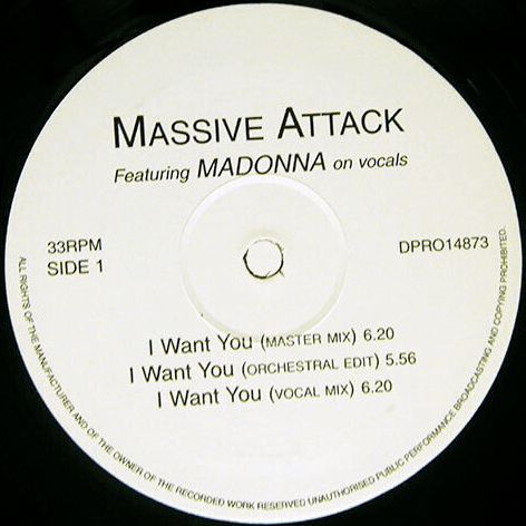 I Want You by Massive Attack (Bootleg, Trip Hop): Reviews, Ratings 