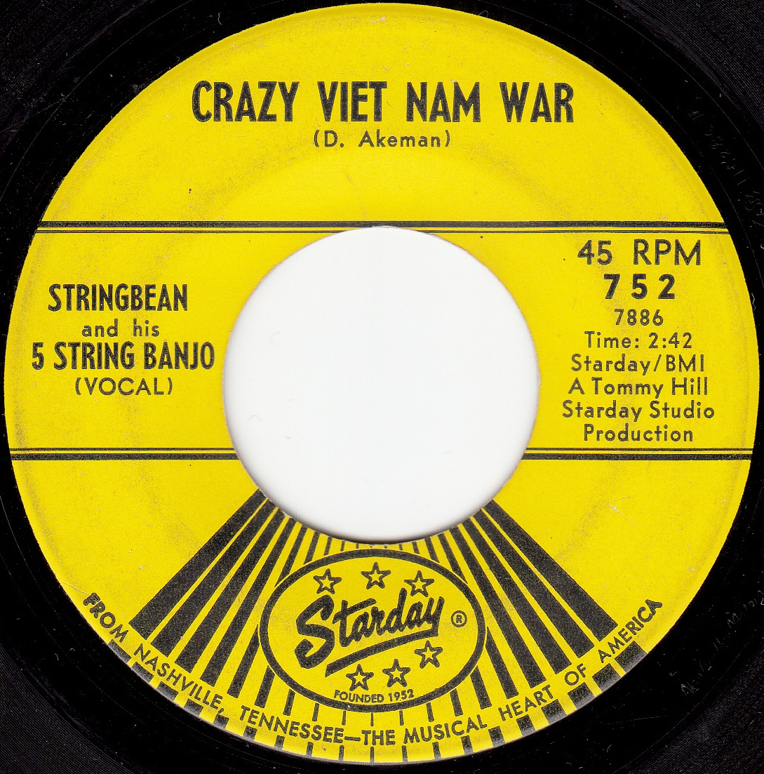 Crazy Viet Nam War / Hey Old Man (Can You Play a Banjo) by Stringbean ...