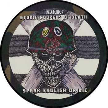 Speak English or Die by S.O.D. (Album; Vinyl Maniacs; VMLP008