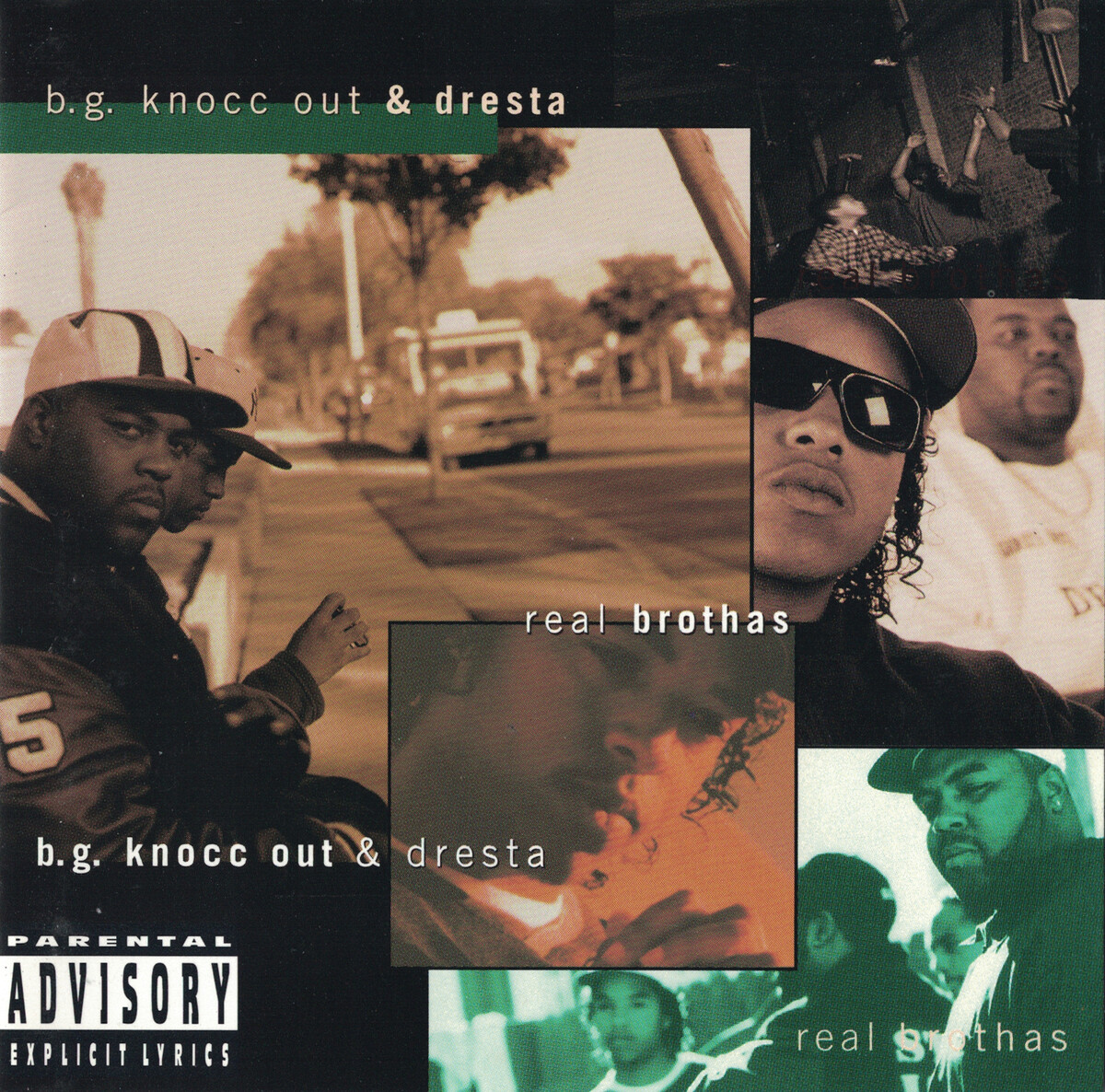 Real Brothas by B.G. Knocc Out & Dresta (Album, G-Funk): Reviews 