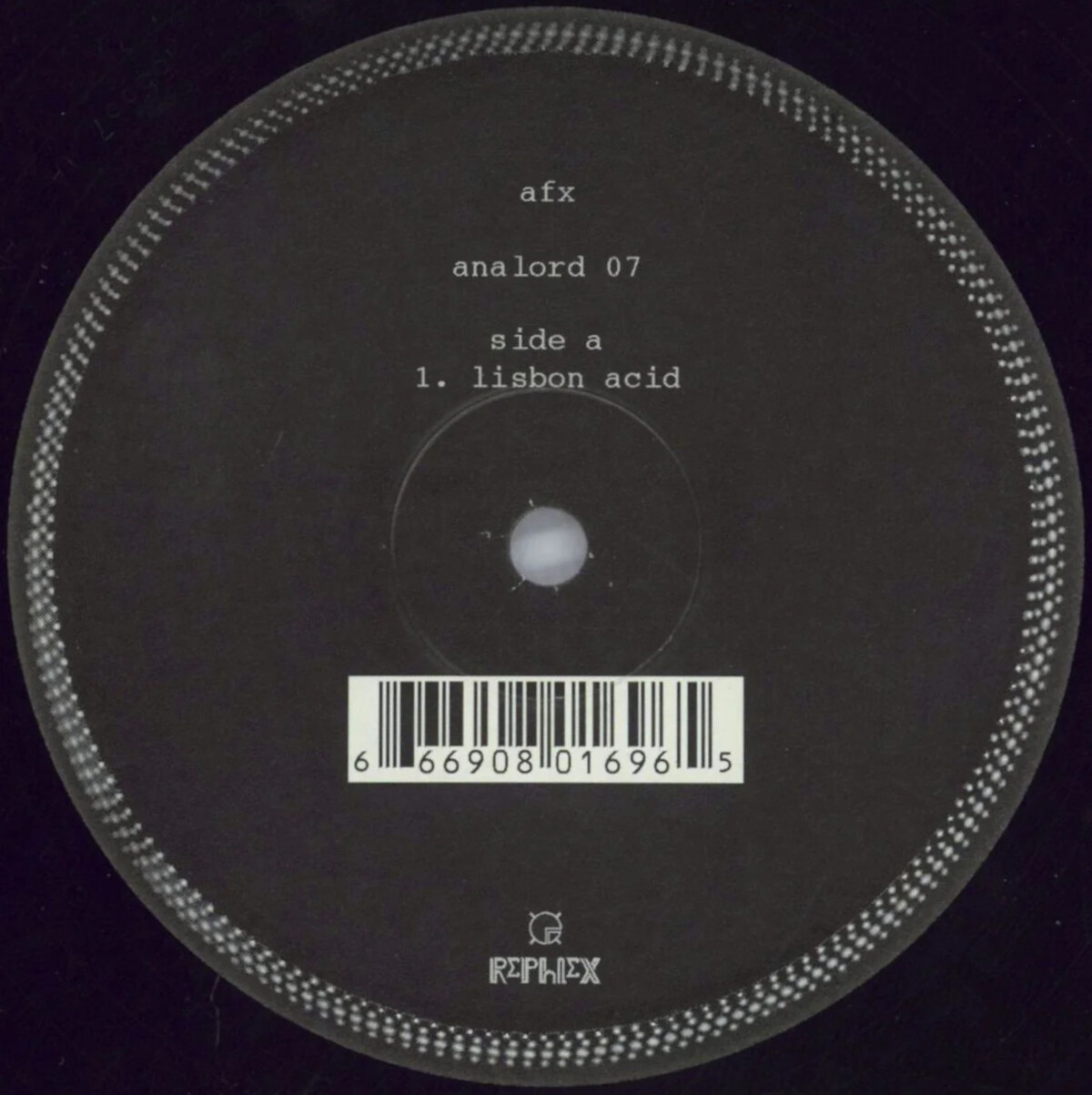 AFX (Aphex Twin) 『Analord 03』 LP Analord 07 by AFX (EP, Acid Techno): Reviews, Ratings, Credits