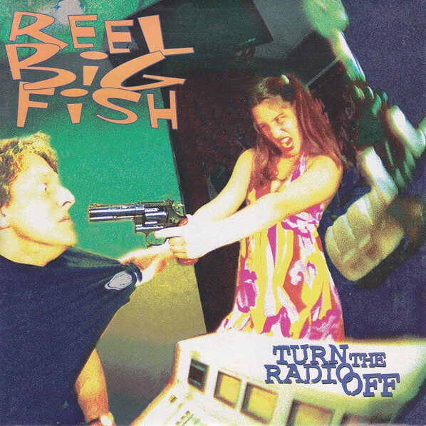 fish reel big fish 'CANDY COATED FURY' 2LP (Limited Edition – Only 200 Made, Red & Grey Swirl w/ Black Splatter Vinyl) Reel Big Fish - Turn