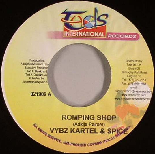 Romping Shop by Vybz Kartel & Spice (Single, Dancehall): Reviews