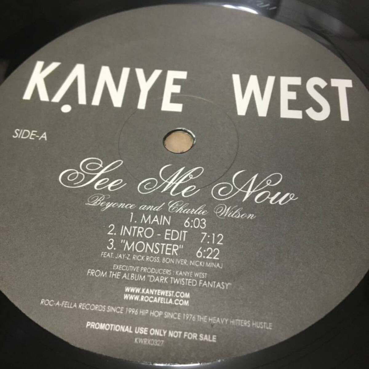 【レア盤】Kanye West See Me Now 12inch レコード See Me Now / Monster / Power Remix by Kanye West (Single; Roc-A