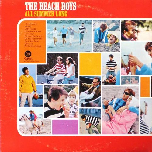 All Summer Long by The Beach Boys (Album; Capitol; SF-501
