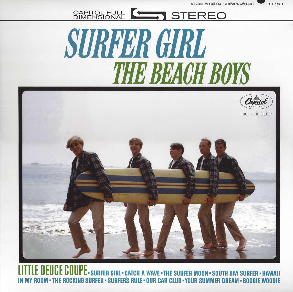 Surfer Girl by The Beach Boys (Album; AP; APP 060): Reviews