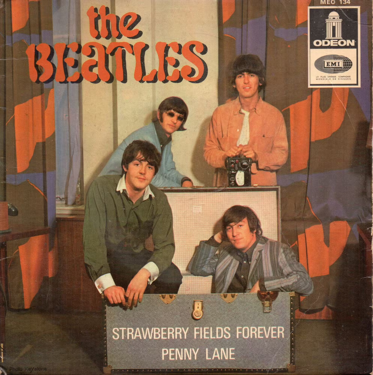 UK初回Beatles Strawberry Fields Forever 14428029