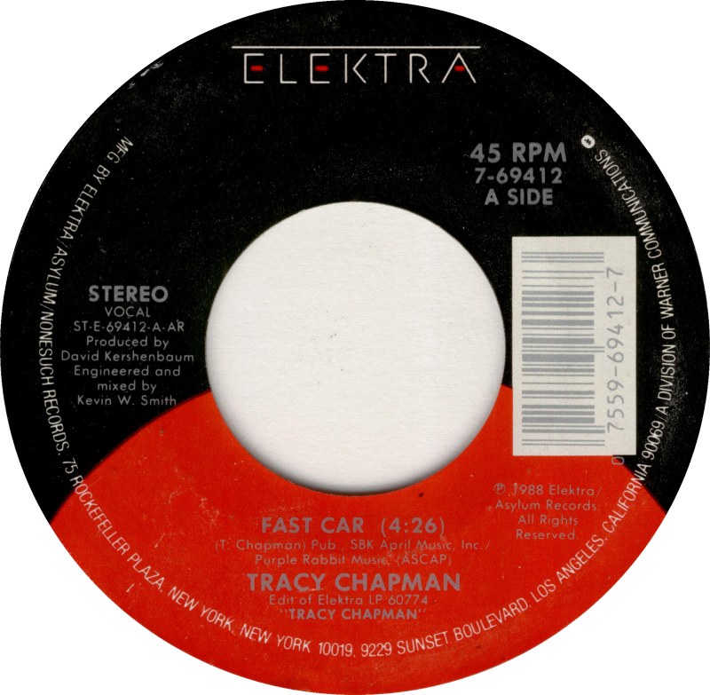 Fast Car / For You by Tracy Chapman (Single, Singer-Songwriter