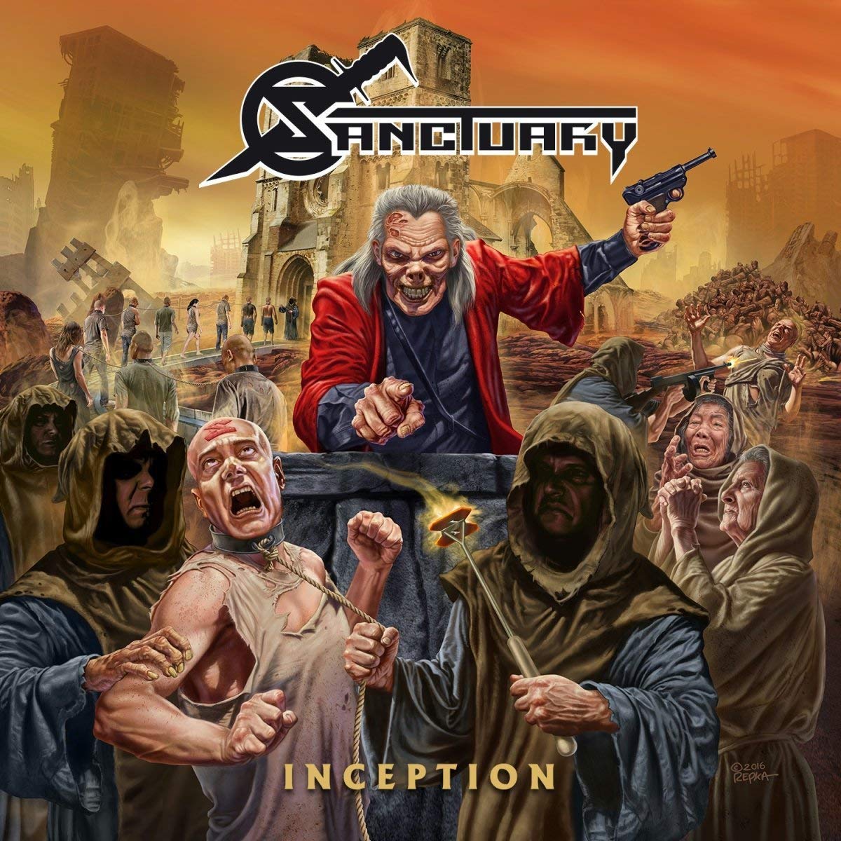 Inception by Sanctuary (Album; Century Media; 88985409412): Reviews ...