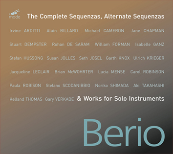 The Complete Sequenzas, Alternate Sequenzas & Works for Solo ...