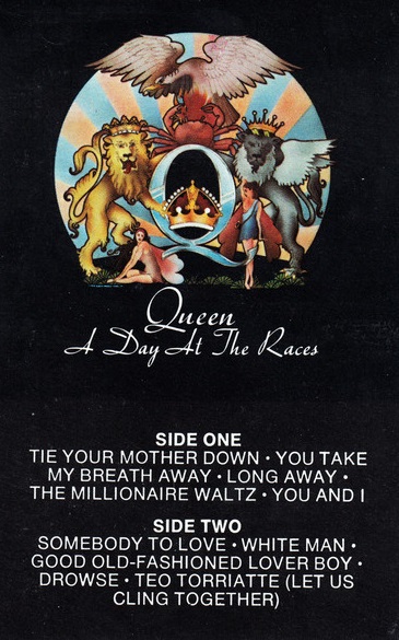 A Day at the Races by Queen (Album; Elektra; TC-5101): Reviews