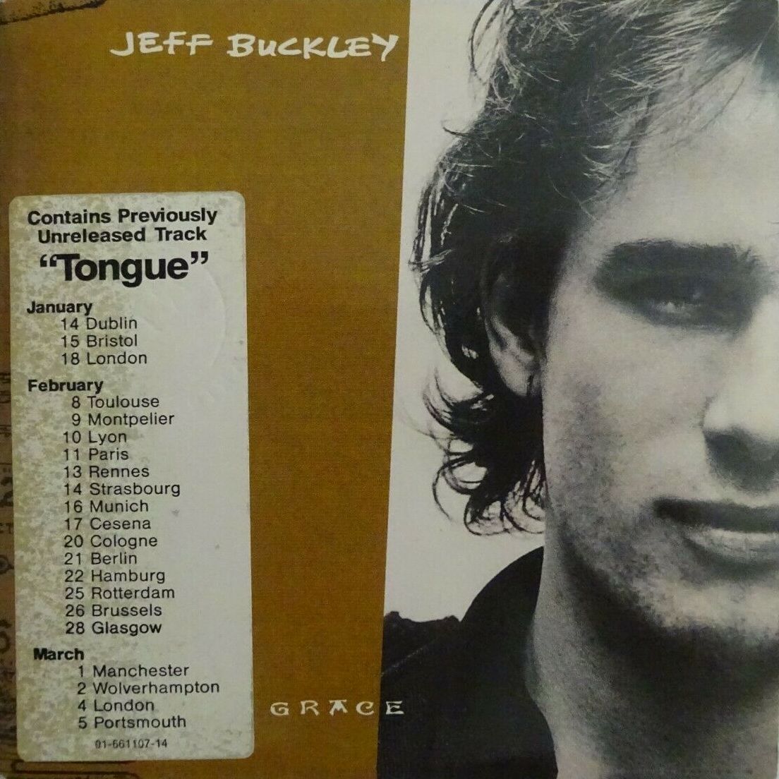 Grace by Jeff Buckley (Single; Columbia; 661107 1): Reviews, Ratings ...