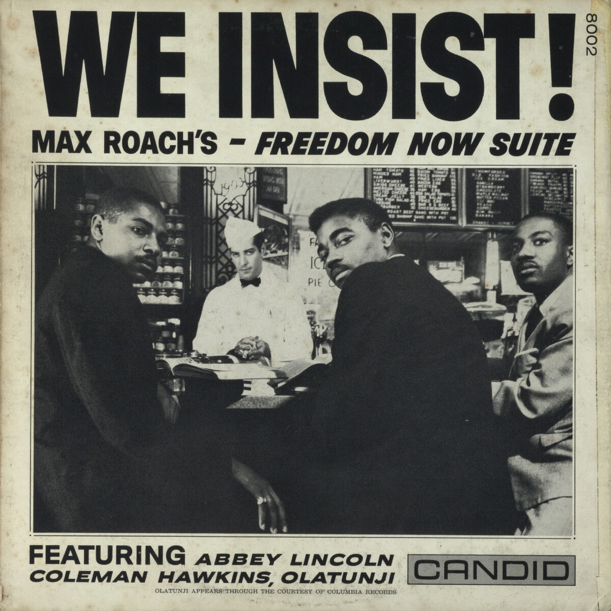 WE INSIST! MAX ROACH'S FREEDOM NOW 美品 14793842