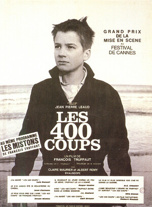 les Quatre Cents Coups ポスター Les Quatre Cents Coups (The 400/Four Hundred Blows Movie Poster