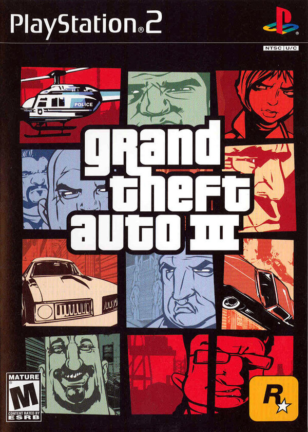 Grand theft autoⅢ グラセフ3 レコード Grand Theft Auto III by Craig Conner / Stuart Ross (Bootleg, Video
