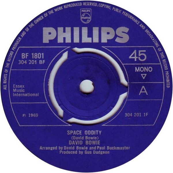 Space Oddity / Wild Eyed Boy From Freecloud by David Bowie (Single