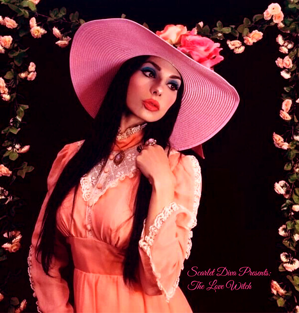 love witch pink dress Love Witch Costume Red Dress