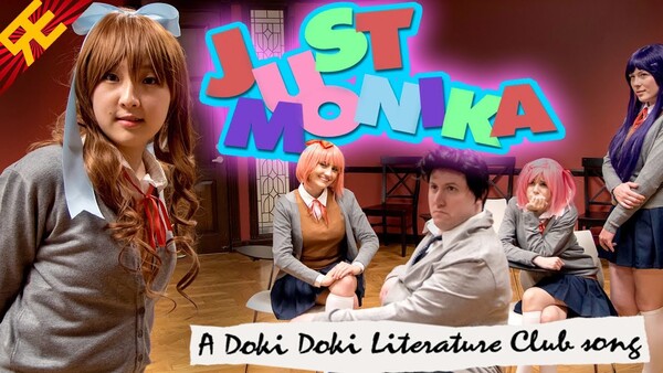Just Monika: A Doki Doki Literature Club Song by Random Encounters ...