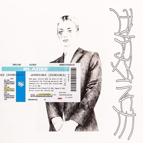 Eversince [blue vinyl] by Bladee (Album; YEAR0001; YR0014LP): Reviews ...