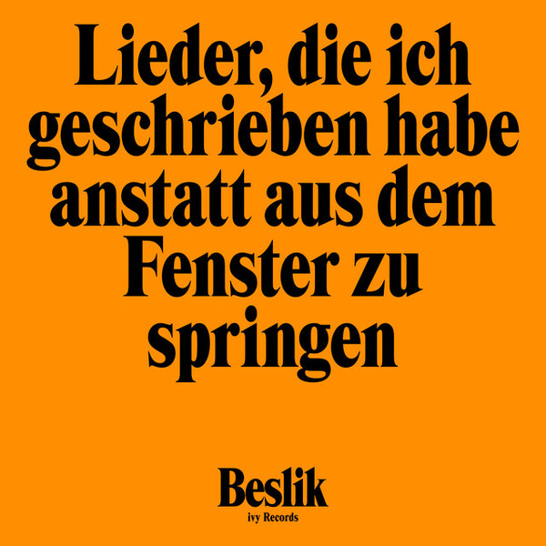 Lieder, die ich geschrieben habe anstatt aus dem Fenster zu springen by ...